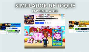 SIMULADOR DE TOQUE - TAP SIMULATOR - ROBLOX - PETS RAROS E BARATOS