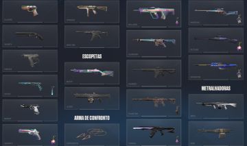 CONTA VALORANT COM VÁRIAS SKINS