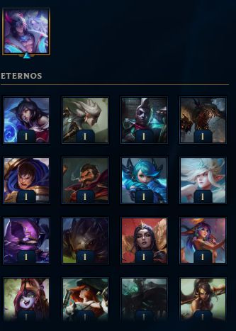 Conta lol unranked 69 campeoes-64 skin +19 mil de essencia azul