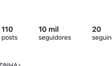 Conta 10k de seguidores super engajada