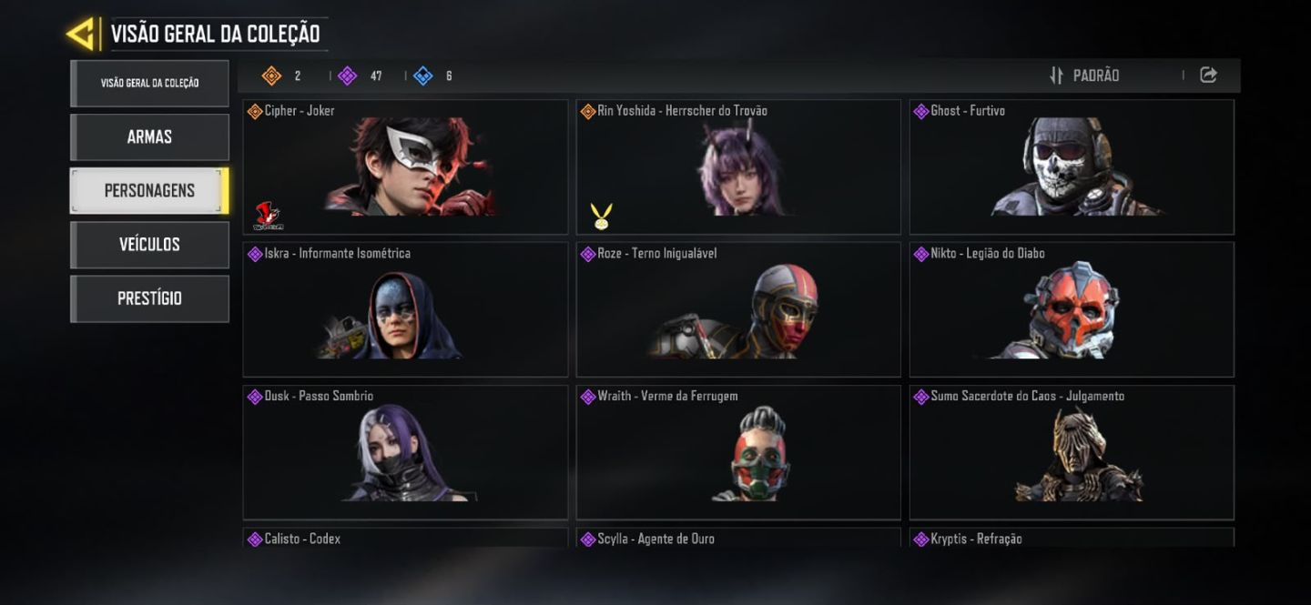COD MOBILE COM SKINS TRY HARD E RARAS OPORTUNIDADE