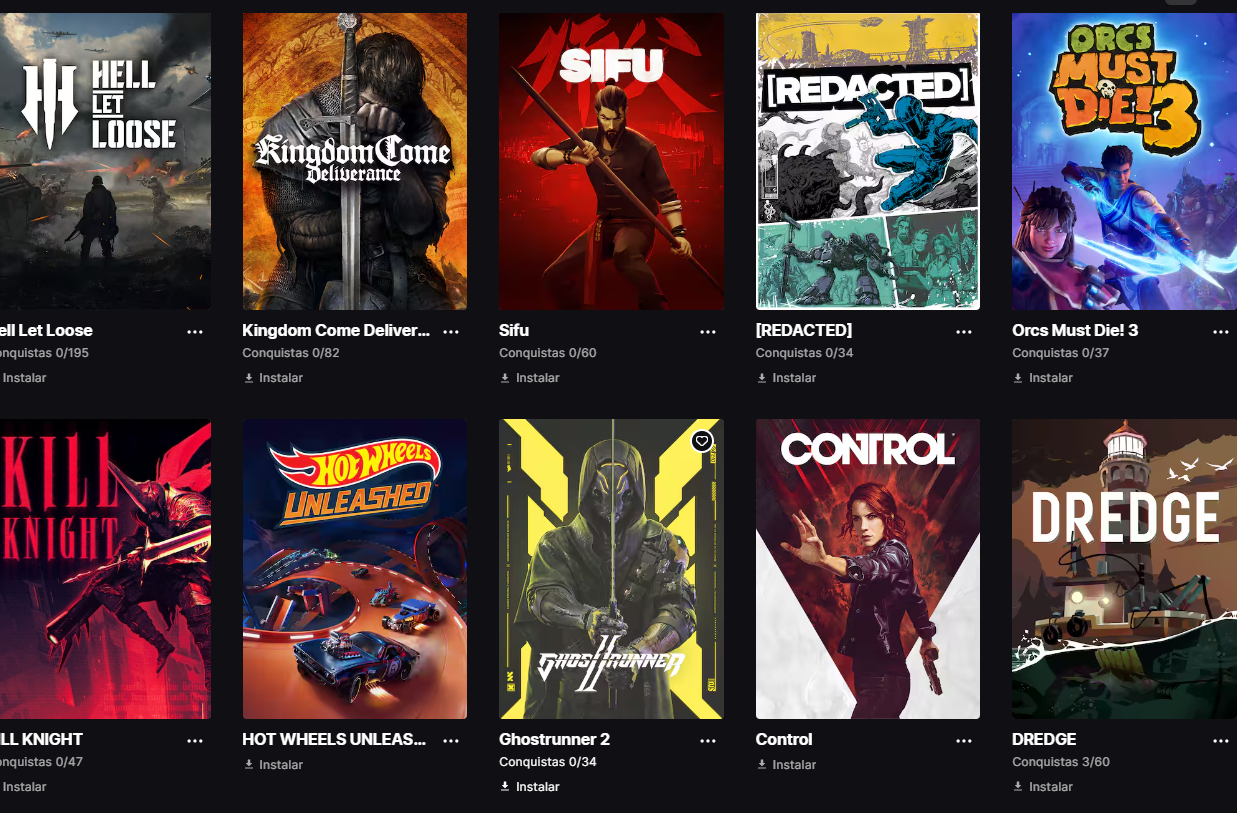 CONTA EPIC GAMES, MAIS DE 4 MIL REAIS GASTOS, VÁRIOS JOGOS, FULL ONLINE.