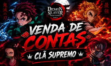 VENDA DE CONTAS COM CLÃ SUPREMO - PROJECT SLAYER 2