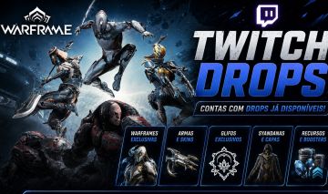 WARFRAME TWITCH DROPS ATUALIZADOS - ENTREGA RAPIDA