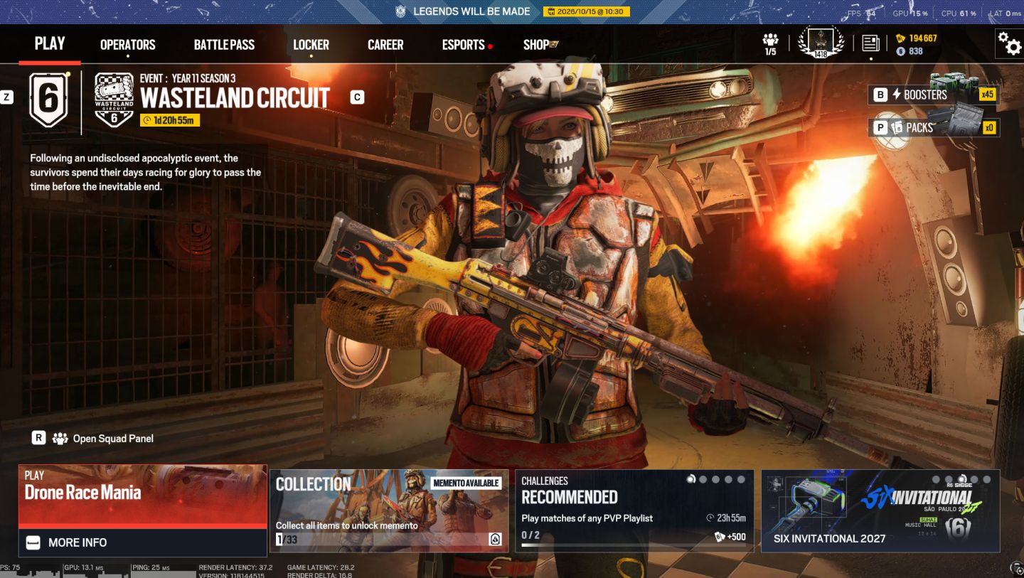 R6 ACCOUNT 12x CHAMPION, LEVEL 1418 FULL ACESS