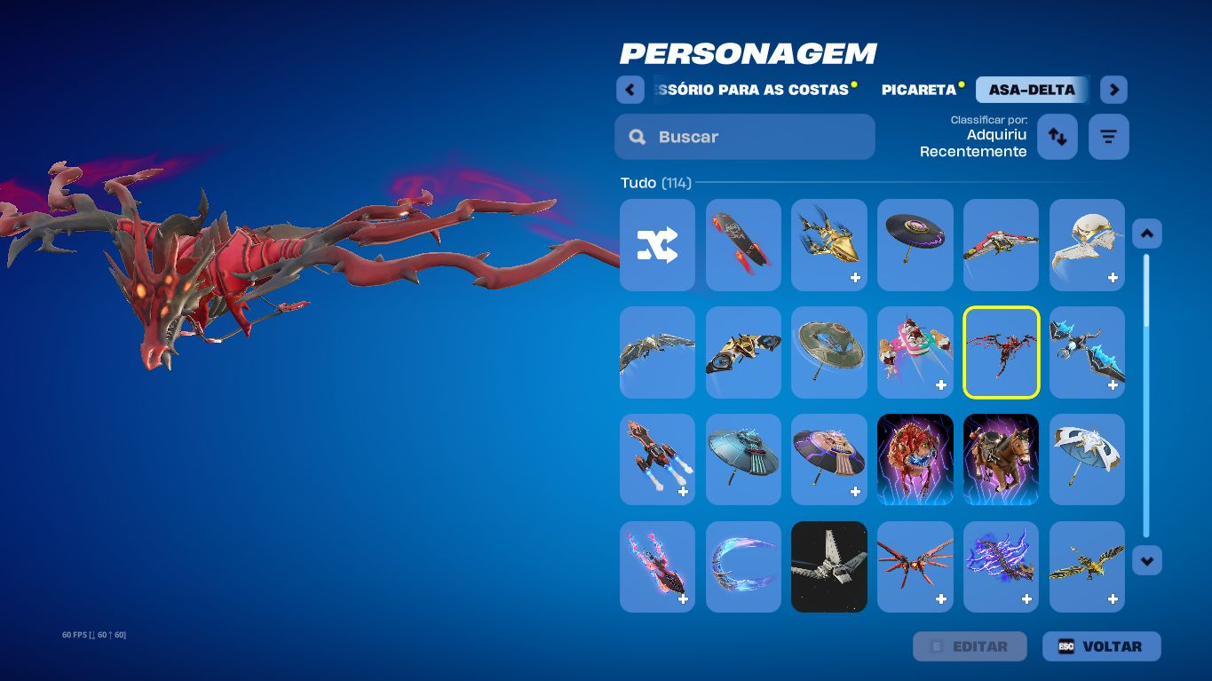 CONTA COM 118 SKINS, SKINS DO PASSE COMPLETO TEMPORADA 5, 6, 7, 8 etc...
