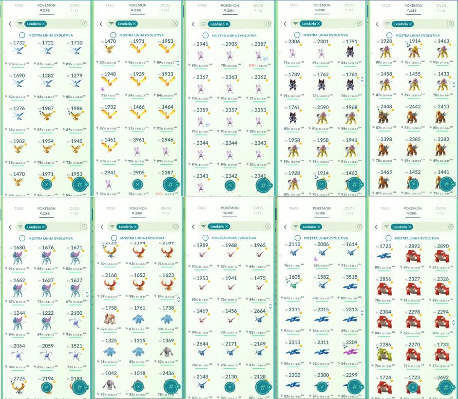 CONTA POKEMON GO LEVEL 59 | 288 LENDARIO | 312 BRILHANTE | 602 TRAJE | ANO 2016