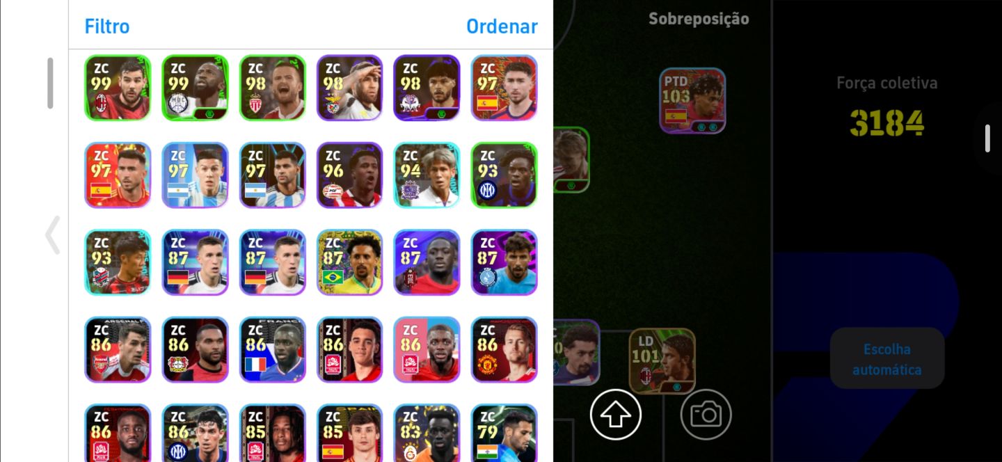 Conta efootball disponível