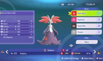 Pokemons para Pokémon Champions/Home