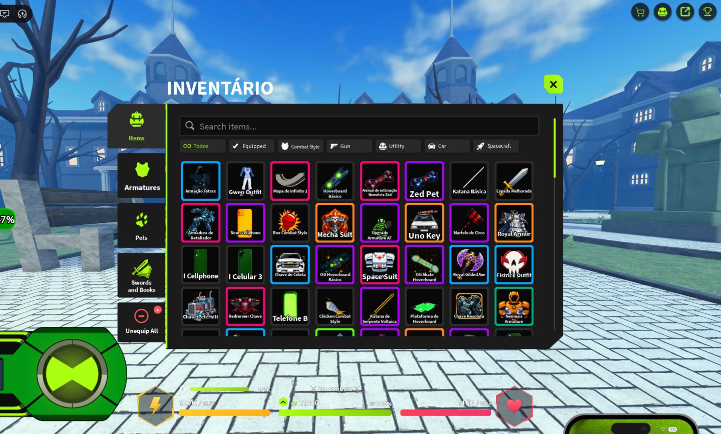 [OFERTA DE HALLOWEEN] CONTAS OMINIX LVL MÁXIMO [ENTREGA AUTOMÁTICA]