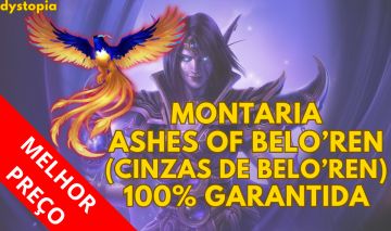 Midnight Falls Montaria 100% Garantida Ashes of Beloren/Cinzas de Beloren