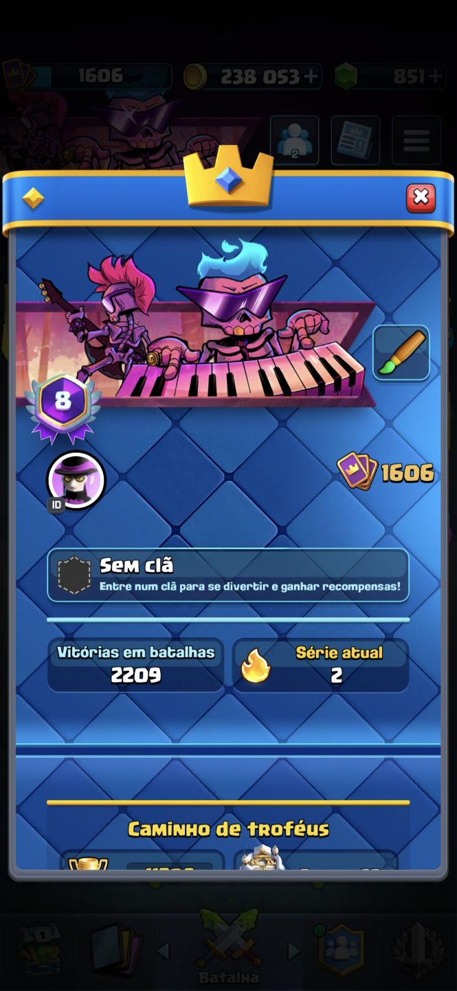 Conta de Clash rara 8 anos de conta!!!!!