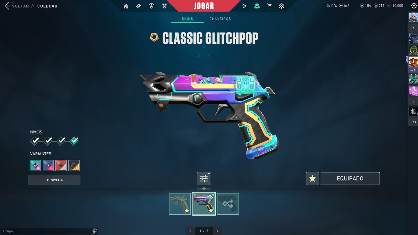 1x conta valorant top tier skins facas RGX + KARAMBIT