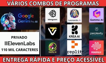 GEMINI PRO | ELEVENLABS | IDEOGRAM | TRIPO AI | MESHY | GAMMA | KREA | REPLIT