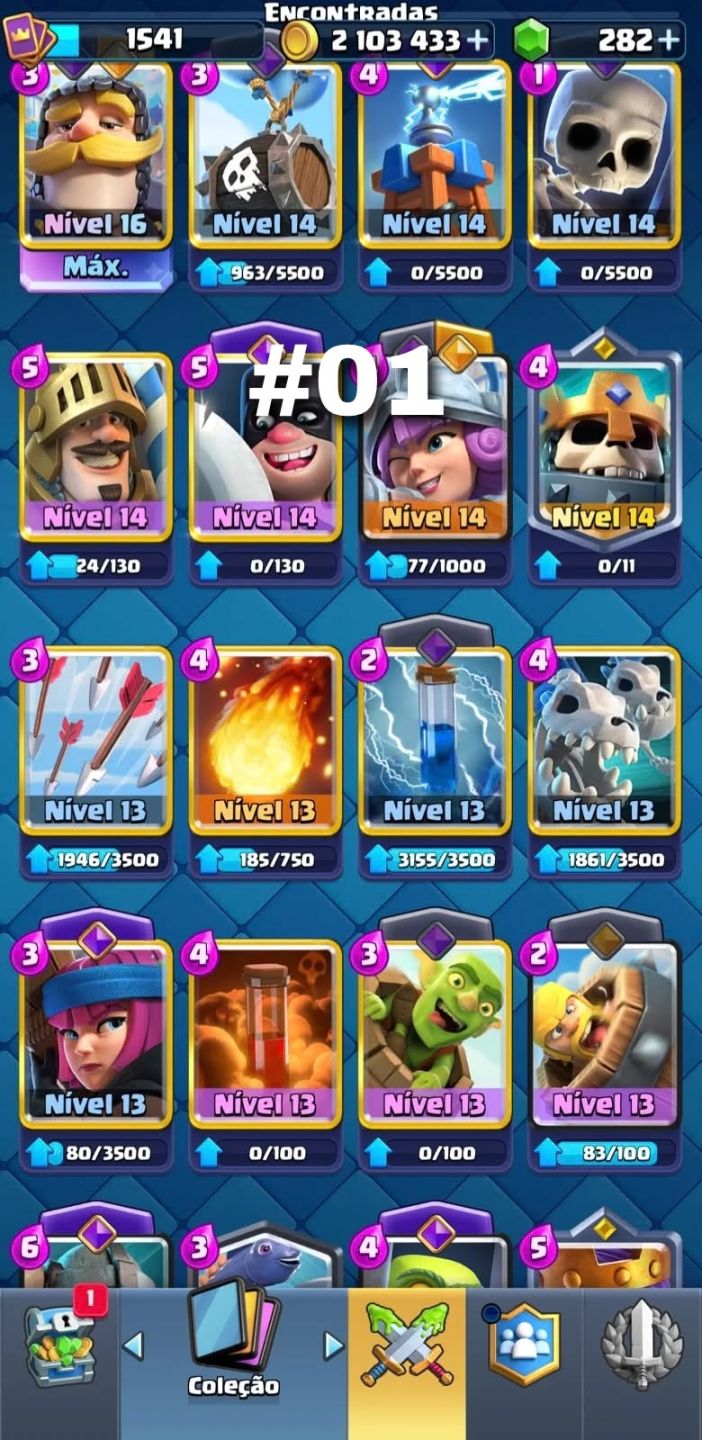Melhor Preço Contas Clash Royale Todos os detalhes na descrição!!