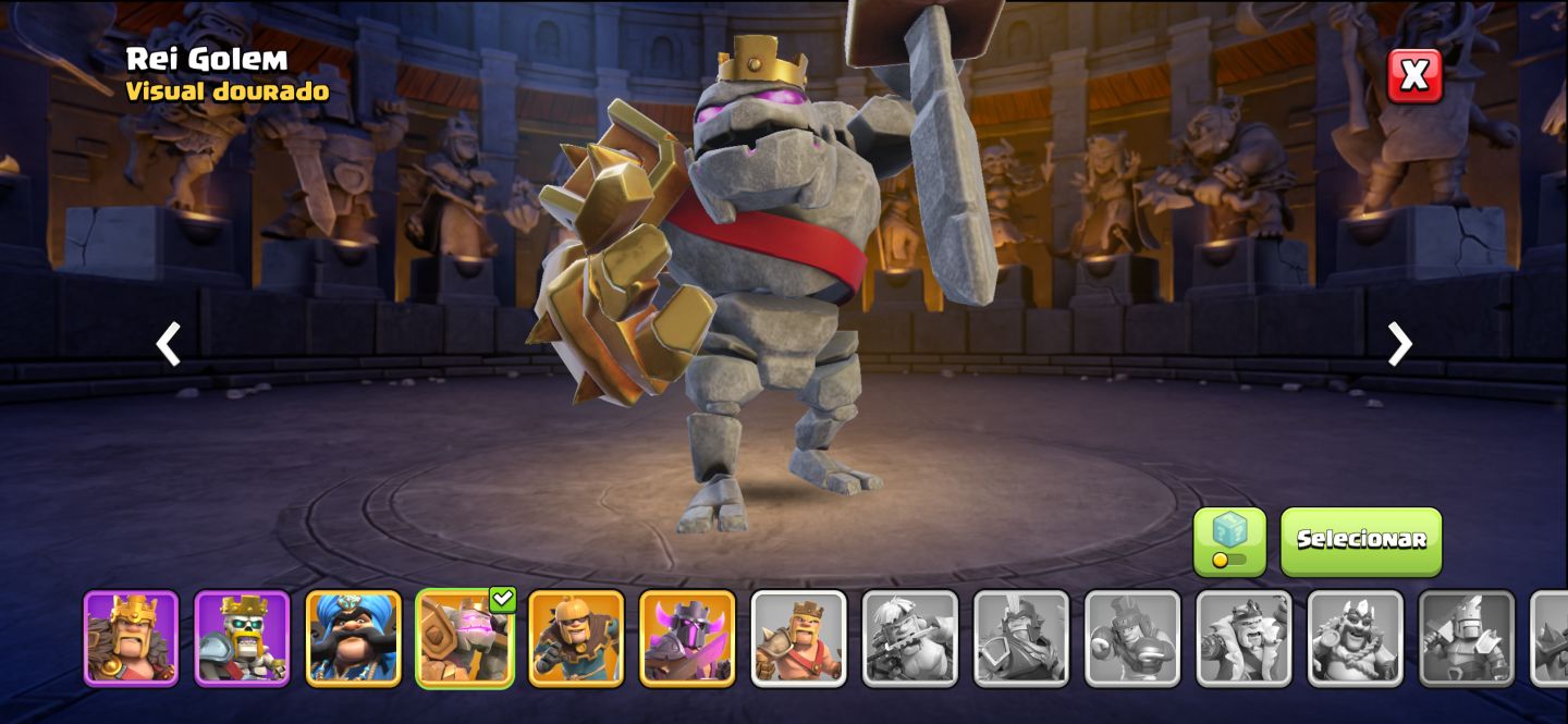 Conta Clash of Clans (CV 18 + Base Const. Full) Clash Royale (11k Trof + Lvl 15)