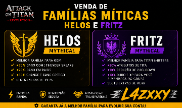 FAMILIAS | SERUMS | ATTACK ON TITAN REVOLUTION (AOTR)