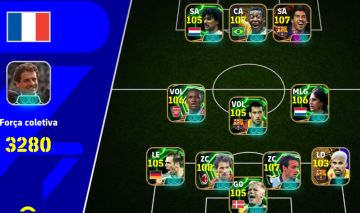 CONTA EFOOTBAL MAIS LINDA +ARAUJO LOIRO+NEY 107+BANCO IMPECÁVEL