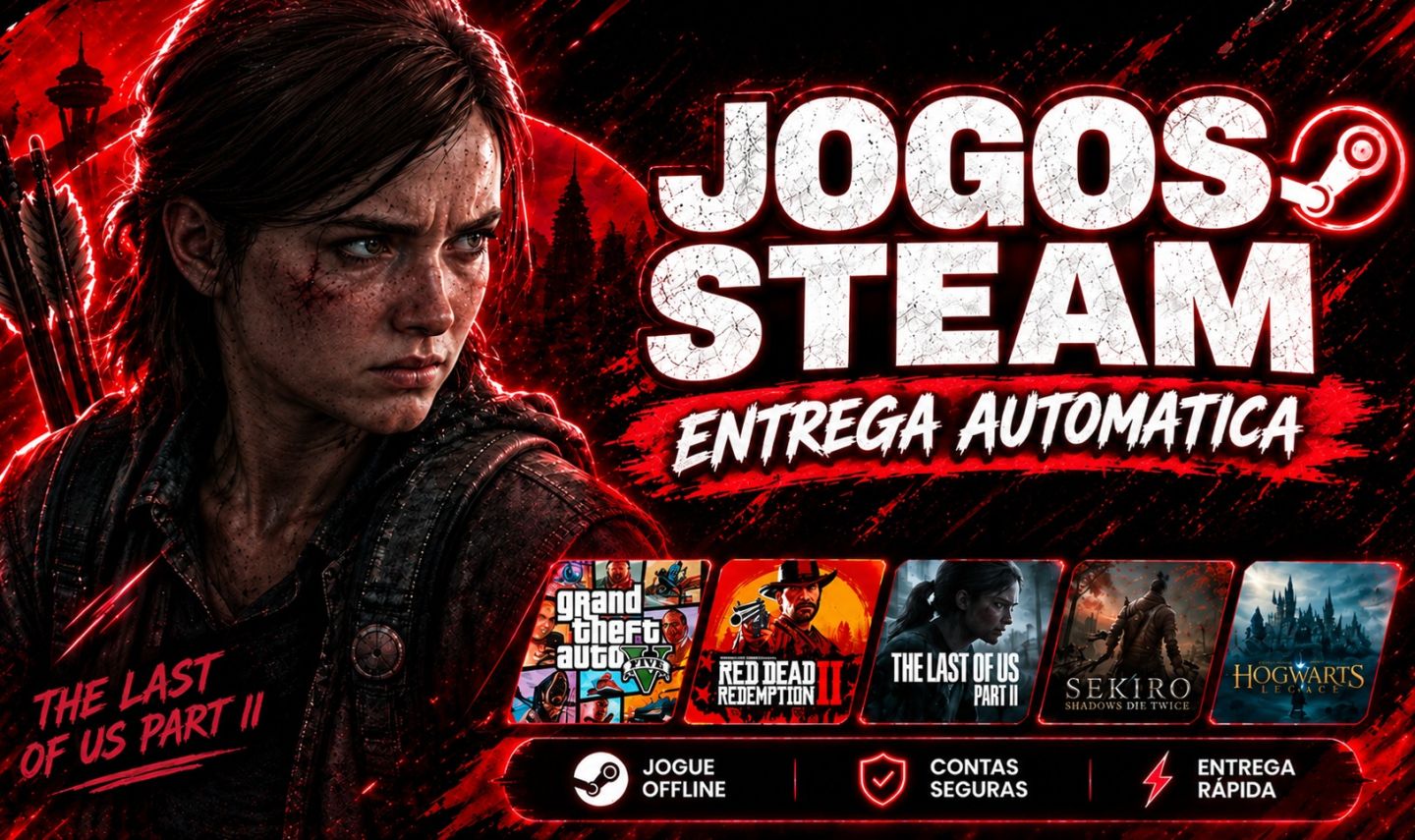 Contas Steam Offline | Entrega Automática | Jogos Triplo | Melhor Preço!