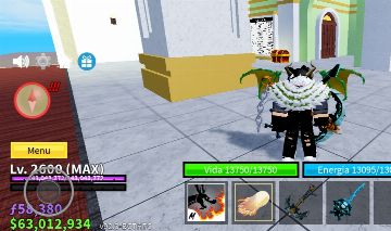Conta muito op de blox fruits