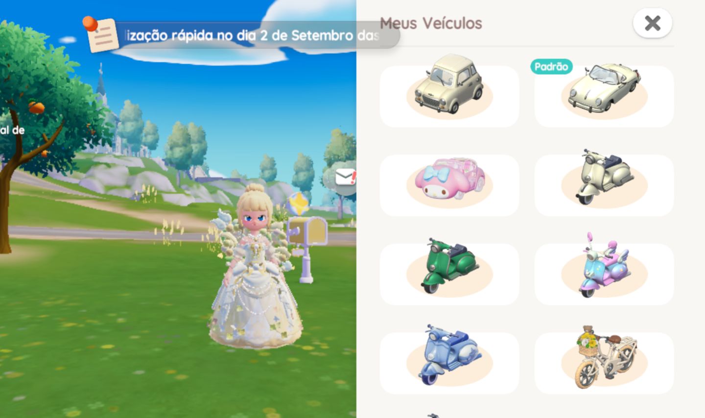 Venda de conta de heartopia com quase todos os itens do gacha de casamento