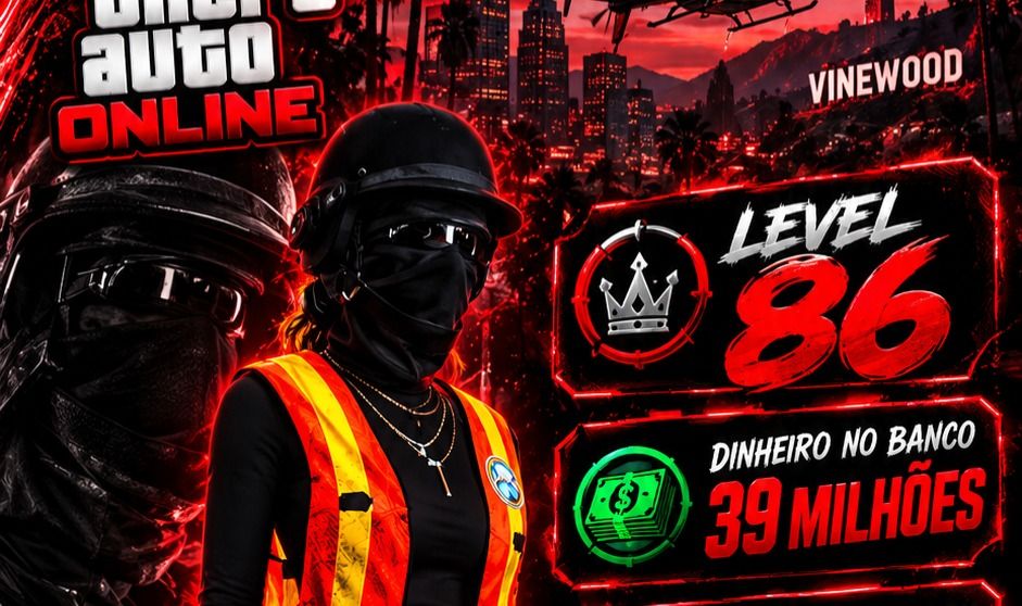 Conta GTA feminina para ps5