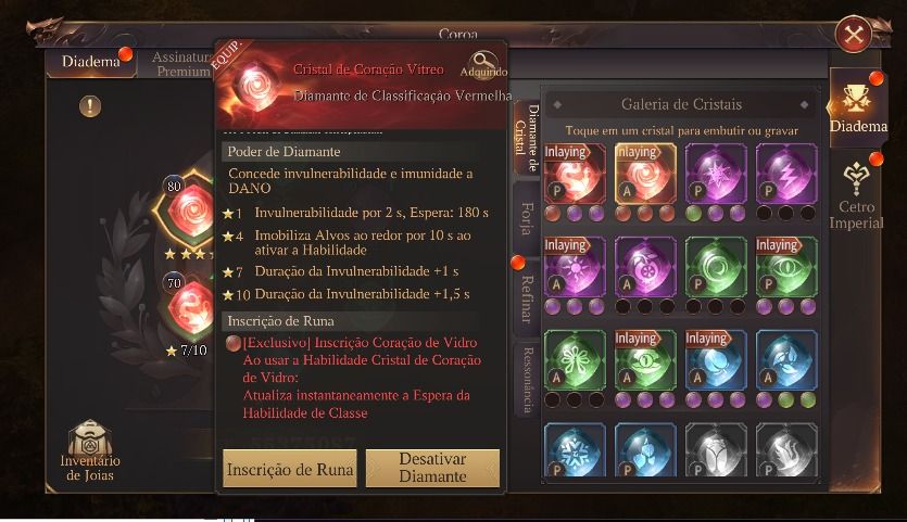 MU DARK EPOCH BK INI 2.040b Top1 - lvl 610 mestre T10 - VIP15