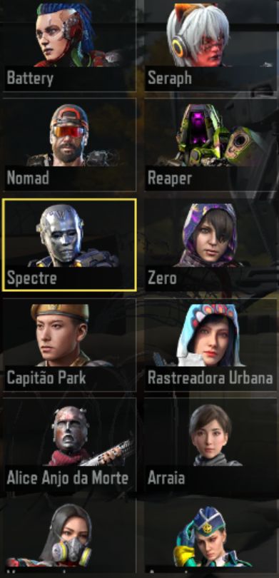 Conta de cod mobile