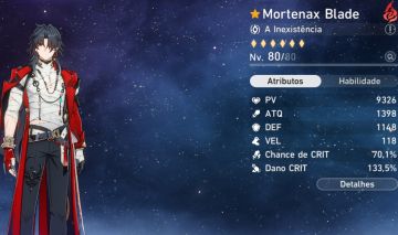CONTA HONKAI [AR 70] - Ashveil, Blade Mortenax, Himeko Nova e mais!