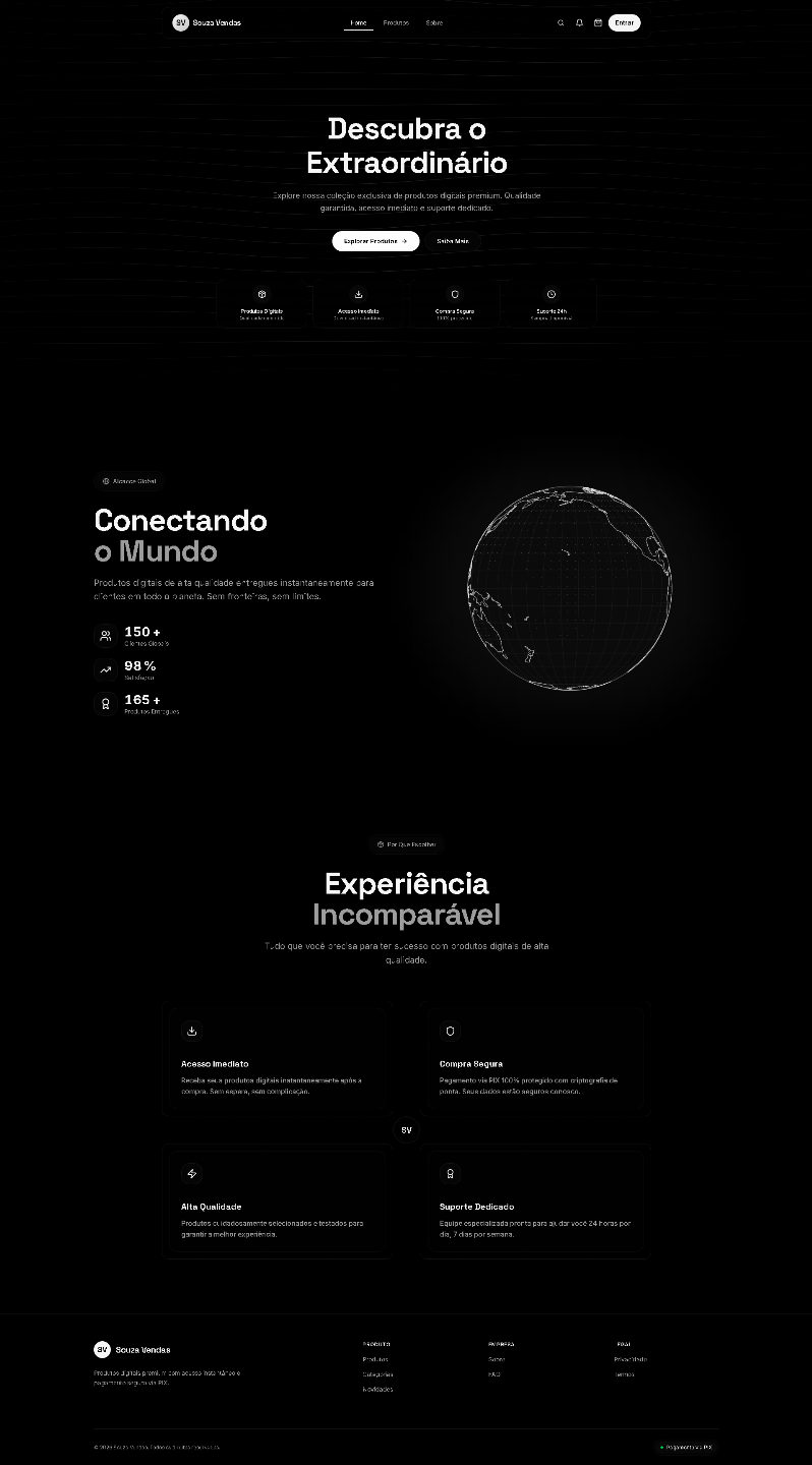 Criação de Sistema de alto nível, Websites e SaaS Personalizado | Entrega Rápida