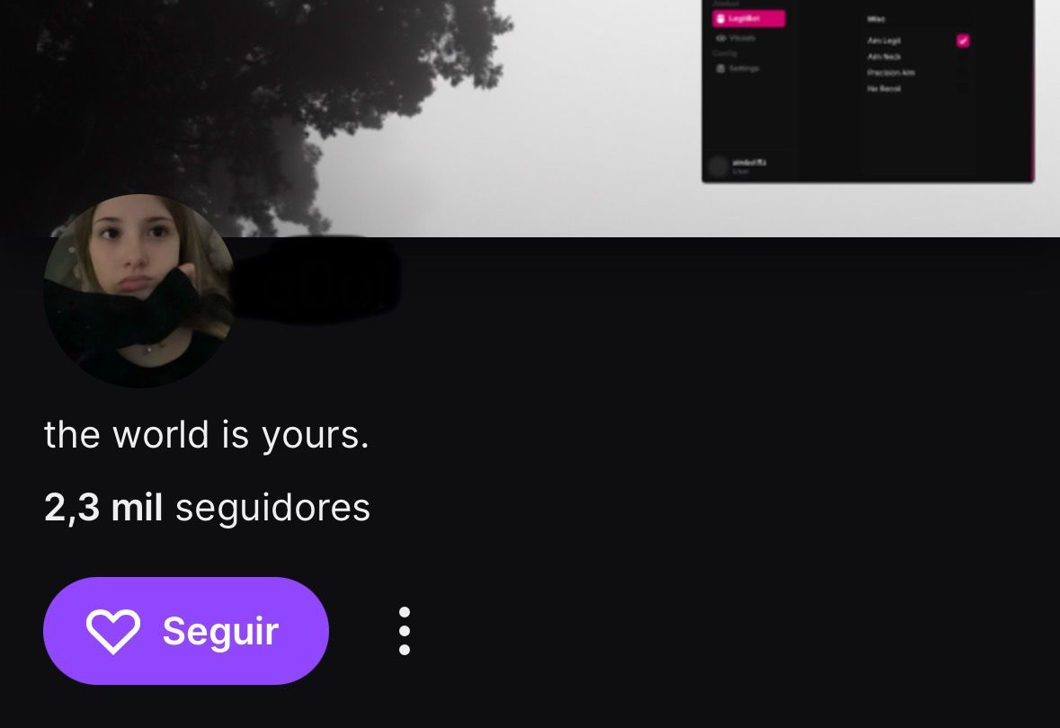 Conta com 2000 Seguidores ( User Raro 4 Letras )
