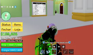 CONTA BLOX FRUITS (DARK BLADE) PROMOÇÃO BOUNTY HUNTER.