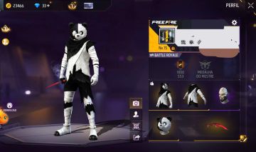 CONTA FF SKIN URSINHO MACABRO + TROCA NICK