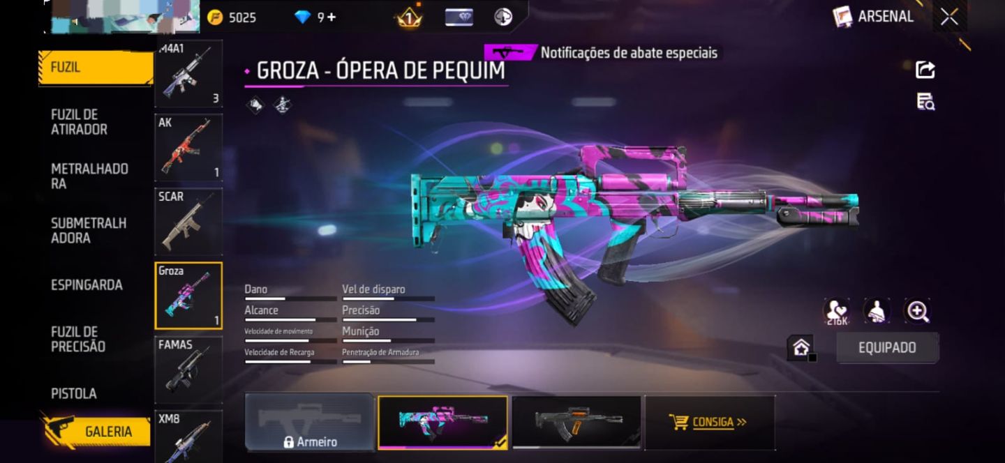 CONTA FREE FIRE INICANTE/PROMO DA SEMANA