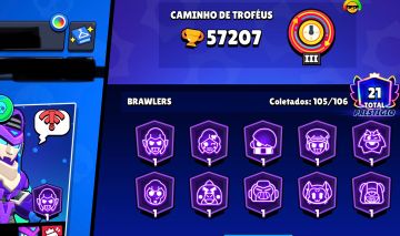 CONTA DE BRAWL STARS TOP 2020