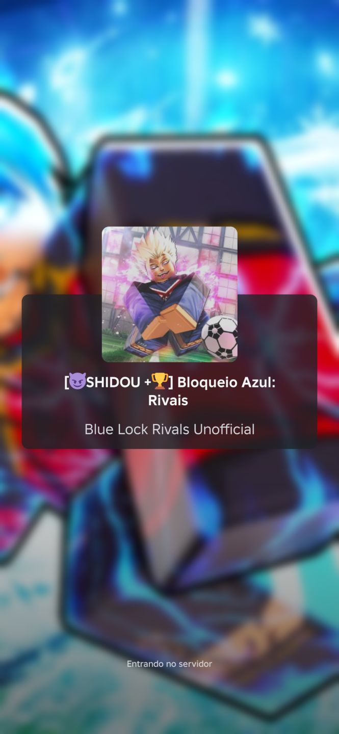 Conta blue lock muito boa com nel rin