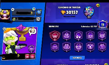 CONTA DE BRAWL STARS 30k, DEPENDENDO PODEMOS NEGOCIAR VALOR