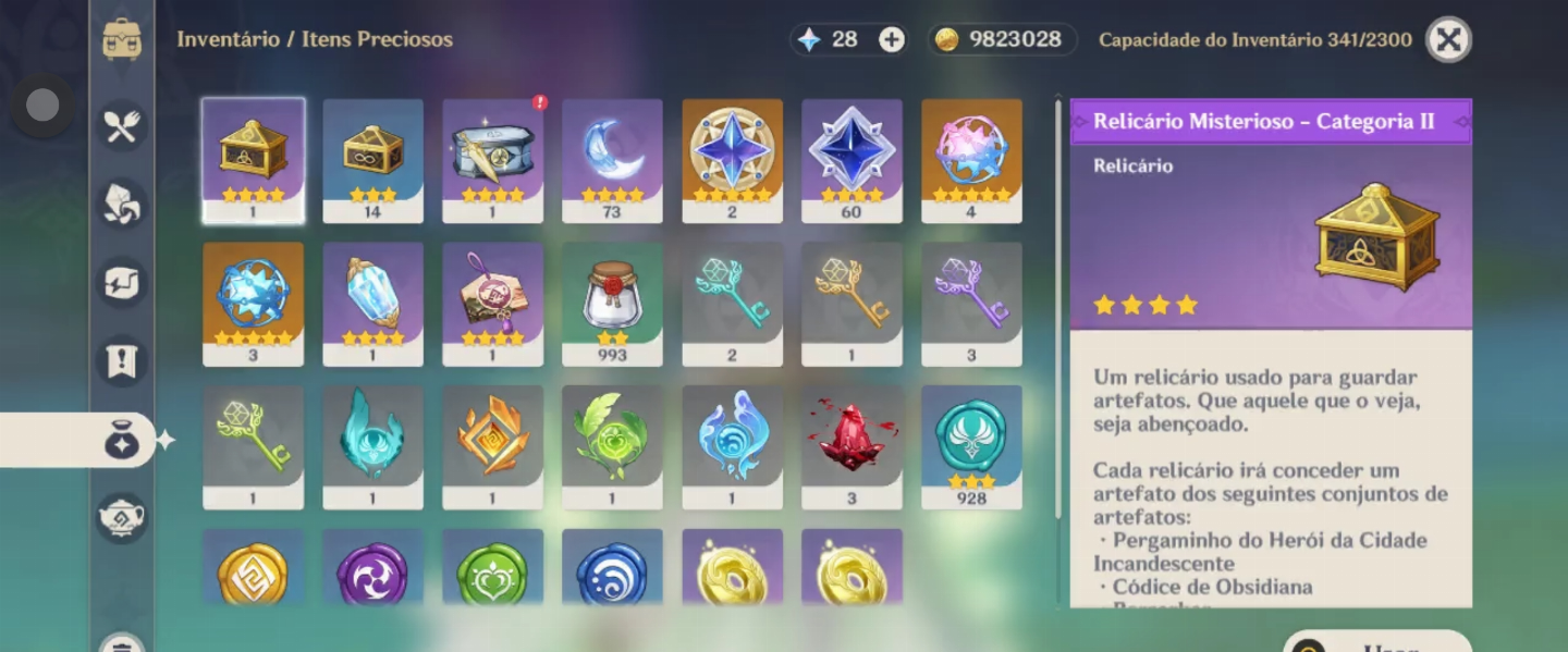 EMAIL LIVRE/ASIA-WRIO+NAHIDA+RAIDEN+JEAN C1+BIS CYNO+2 ARMA T5+7 GIROS