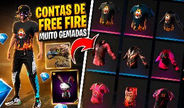 CONTAS DE FF GEMADAS PROMOÇÃO MELHORES CONTAS E OS MELHORES PREÇOS