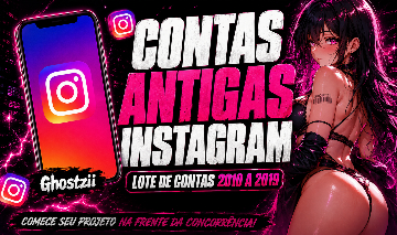 Contas Antigas de Instagram 2013/2026