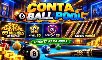 CONTA 8 BALL POOL | 69 MILHÕES DE MOEDAS