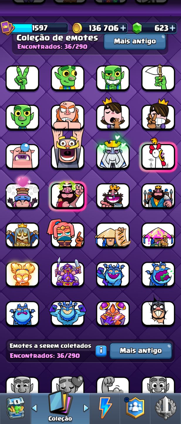 Conta Clash Royale LVL 15 14500 troféus 14 evoluções, 5 herois (NICK GRATIS)