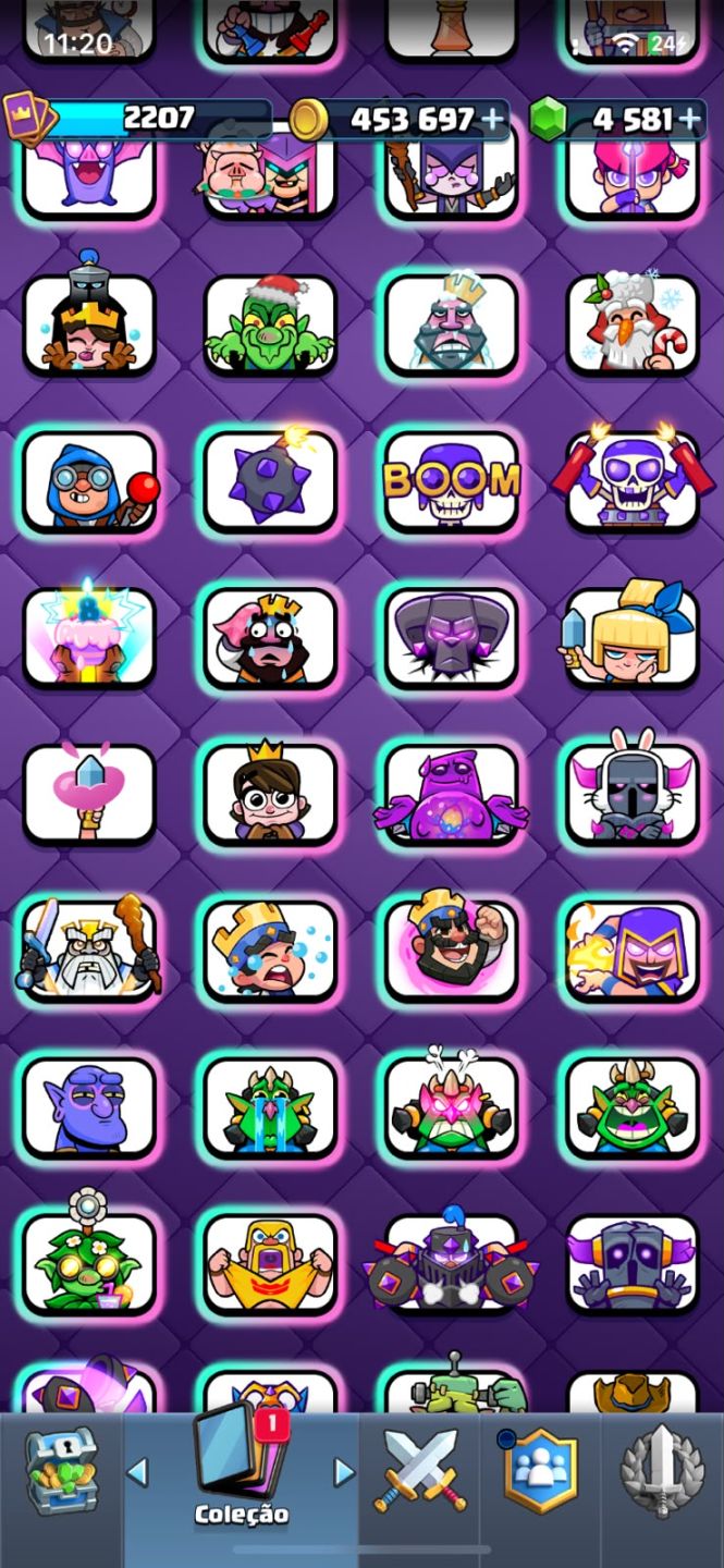 Conta Campeã no Clash Royale | Alto Nível | Pronta pra Rank