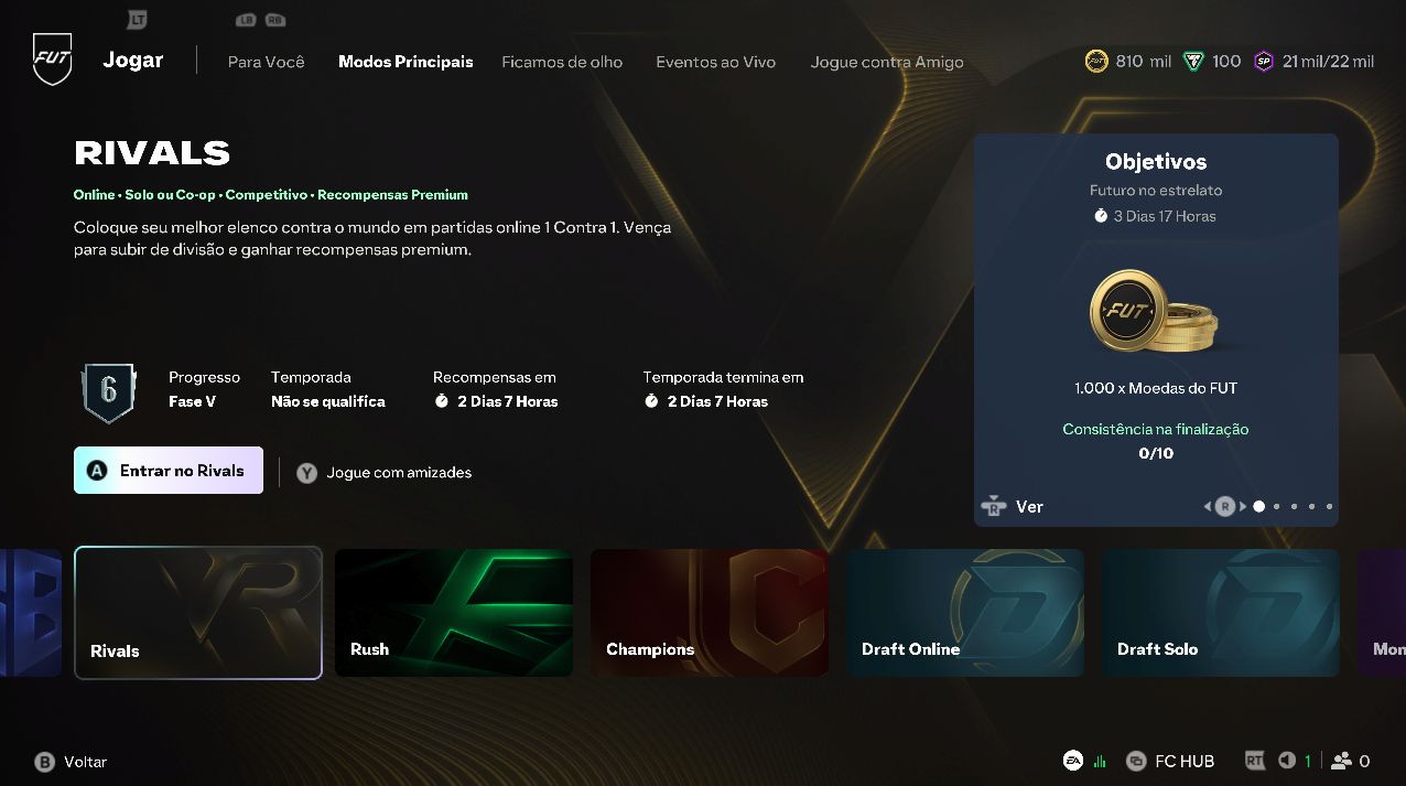 Conta EA FC 27 (PC) - Com Vini JR. + 800k de coin