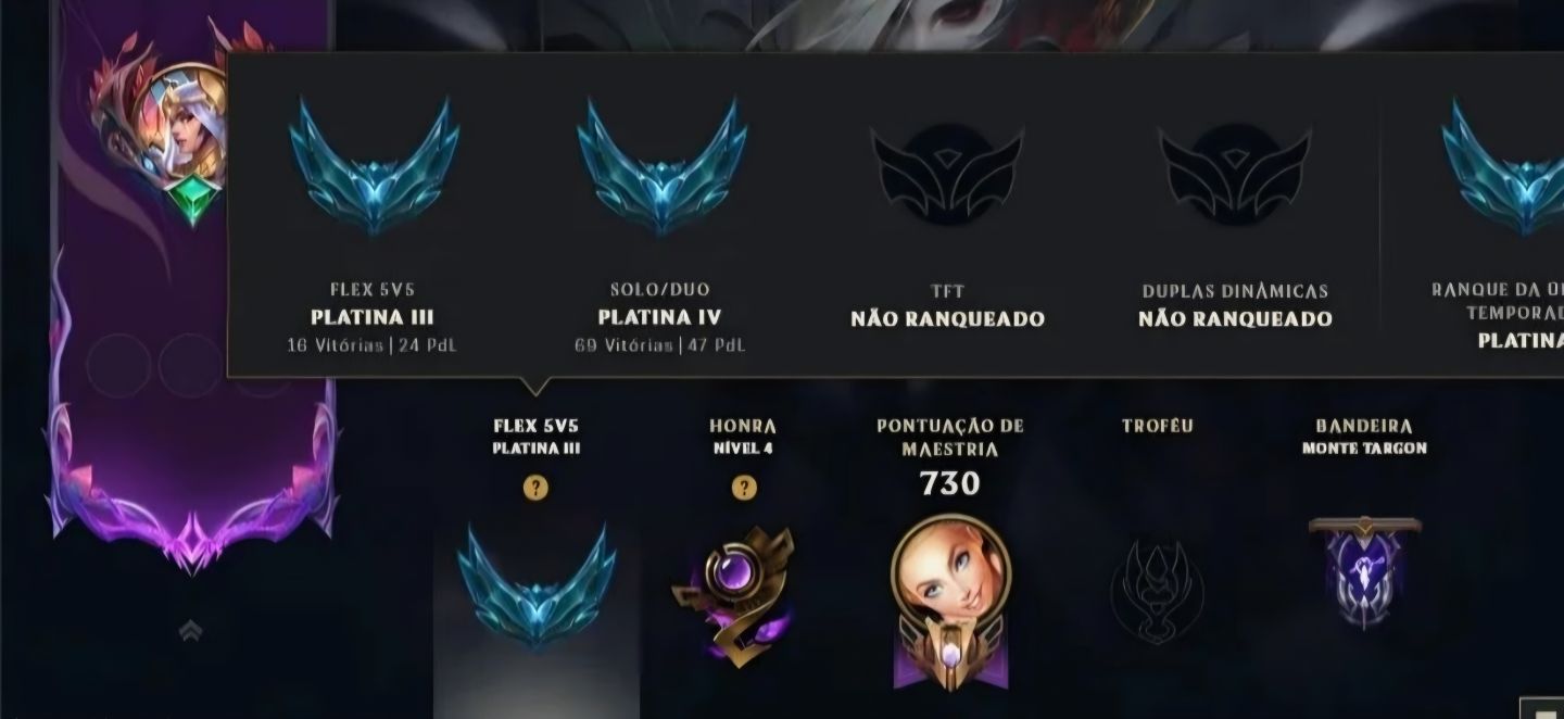 (DESAPEGO) Conta de League Of Legends com Muitas Skins!