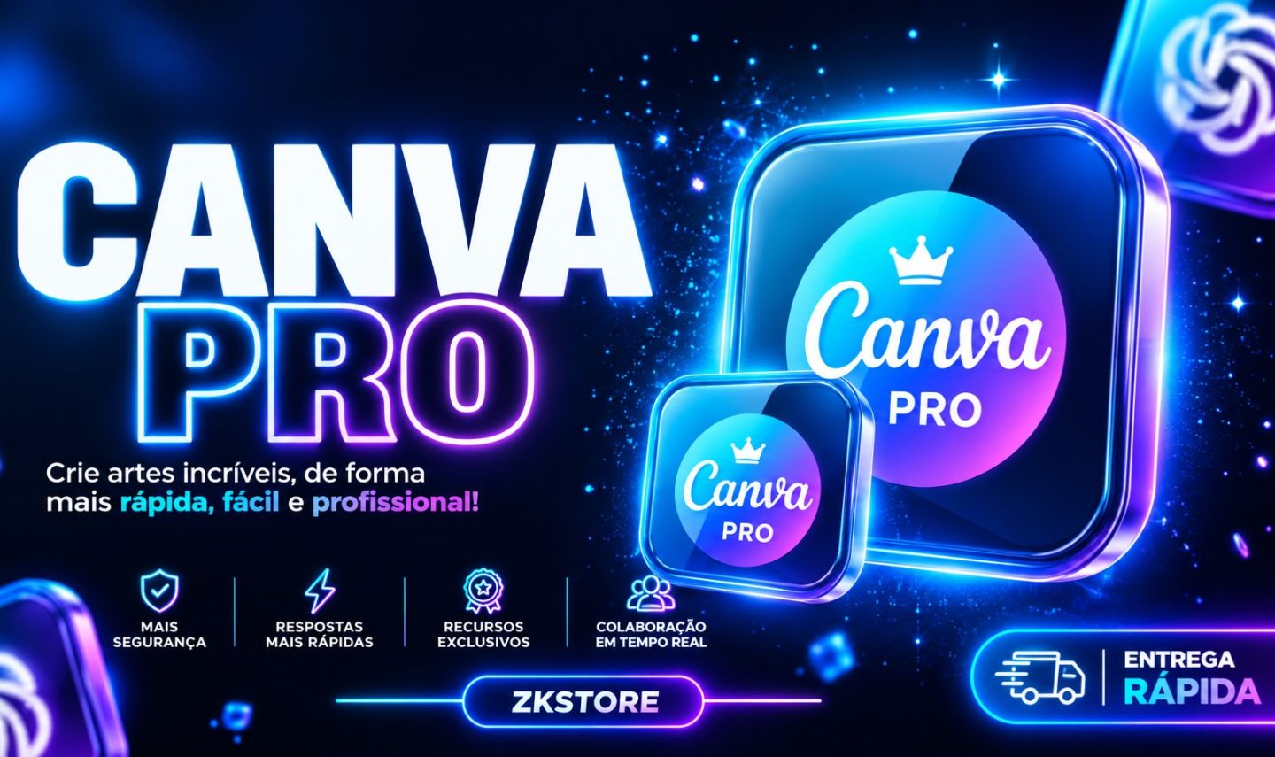 Canva Pro 30 Dias + IA + Kit de Marcas [ENTREGA AUTOMÁTICA]