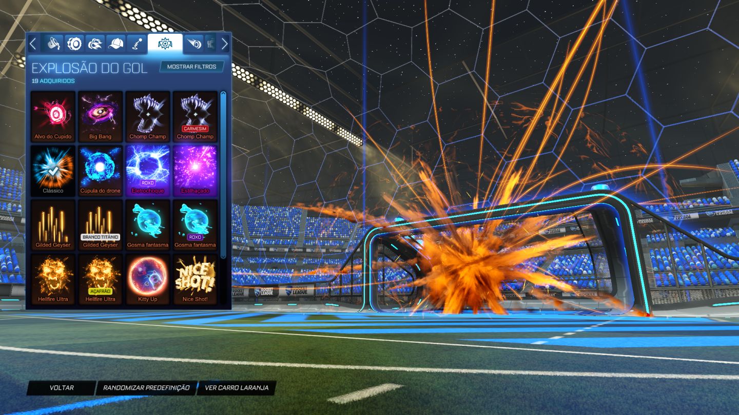 Conta epic rocket league com fennec boost padrao preto e fortnite 60+skins