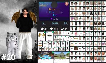 Avakin Life Contas | Conta Avakin Rara com Crowns, Roupas e Itens Exclusivos