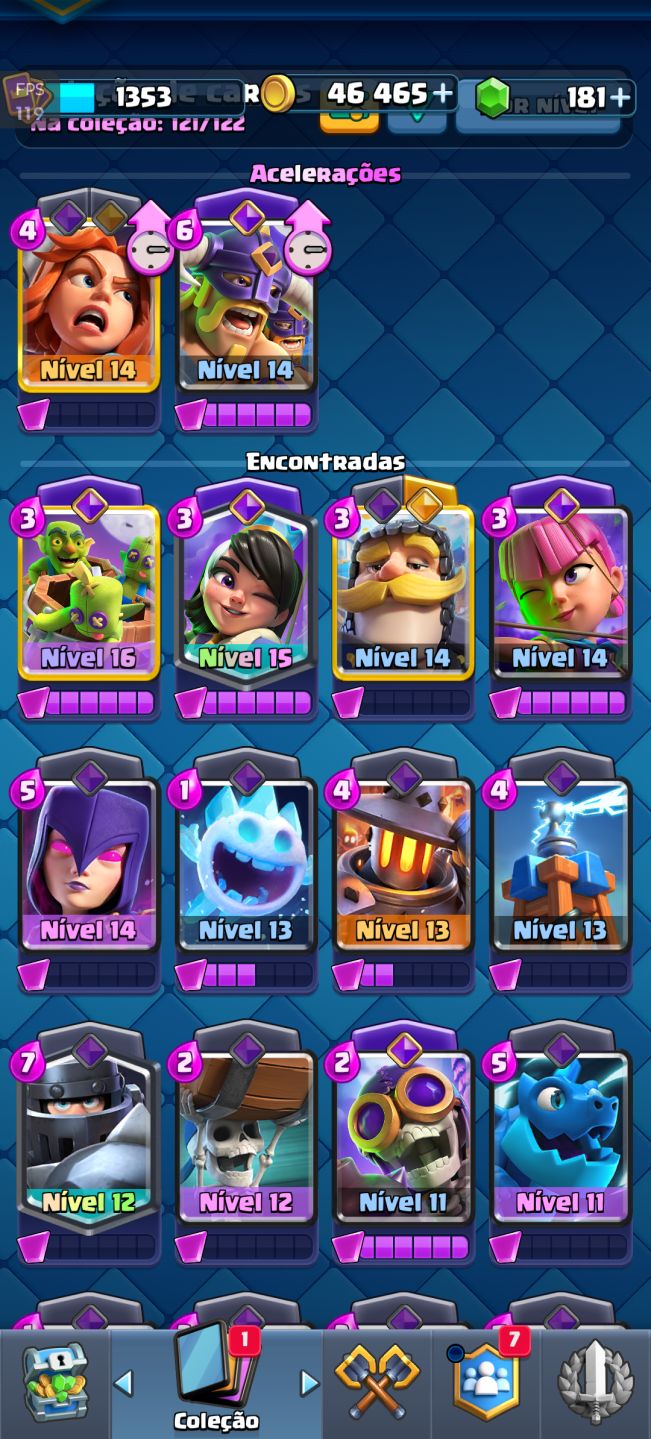 Conta Clash Royale com 10 k de troféus