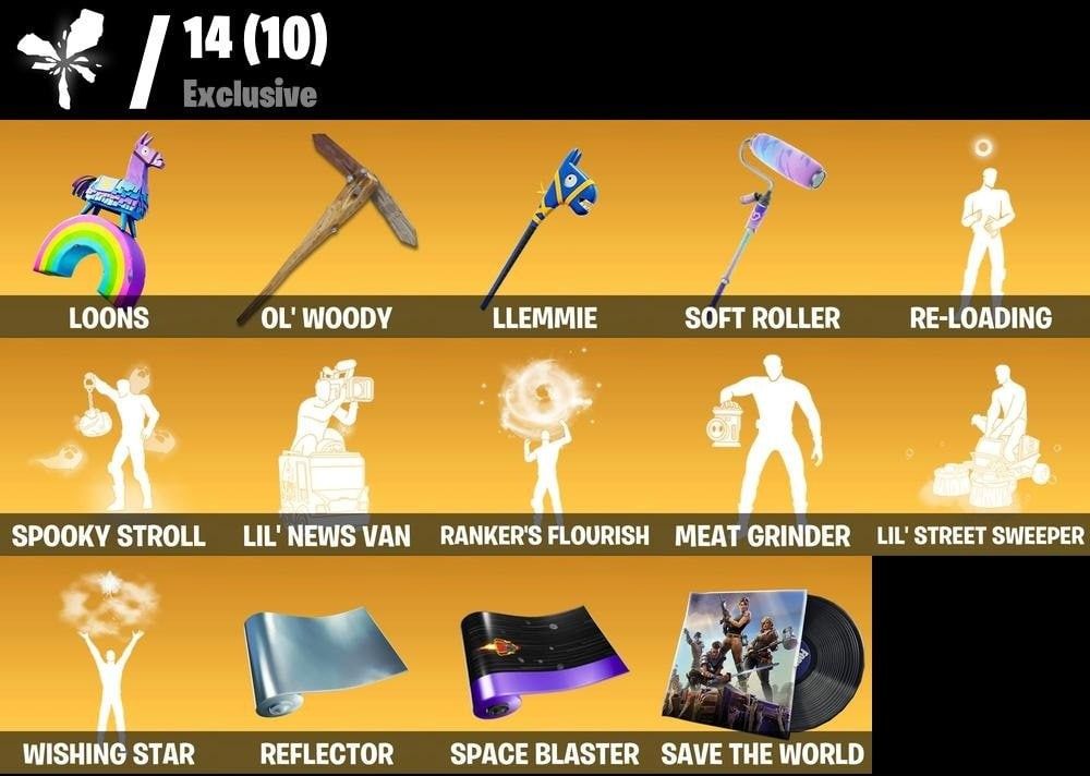 Conta Fortnite (55 Skins) | Goku, Sub-Zero, Demogorgon + Salve o Mundo